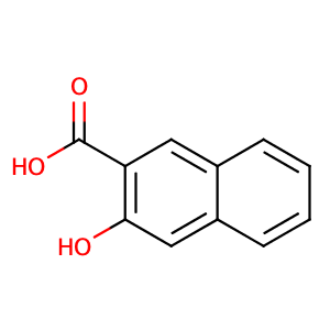 3-Hydroxy-2-naphthoic acid,CAS No. 92-70-6.