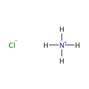 Ammonium Chloride,CAS No. 12125-02-9.