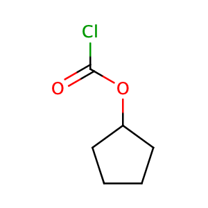 Cyclopentyl chloroformate,CAS No. 50715-28-1.