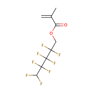 2,2,3,3,4,4,5,5-Octafluoropentyl methacrylate,CAS No. 355-93-1.