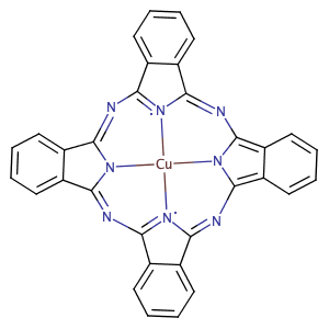 Copper phthalocyanine,CAS No. 147-14-8.