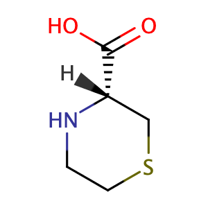 (3R)-Thiomorpholinecarboxylic acid,CAS No. 65527-54-0.
