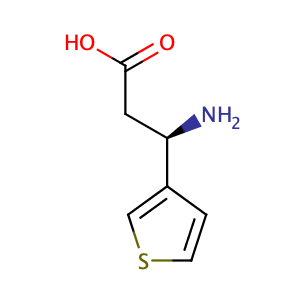 (R)-3-Amino-3-(thiophen-3-yl)propanoic acid,CAS No. 760941-22-8.