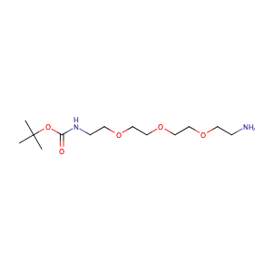 13-Amino-5,8,11-trioxa-2-azatridecanoic acid 1,1-dimethylethyl ester,CAS No. 101187-40-0.