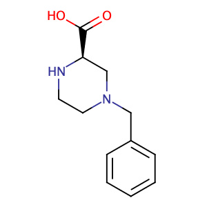 (R)-4-benzylpiperazine-2-carboxylicacid,CAS No. 137442-19-4.