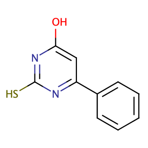 2,3-dihydro-2-thioxo-6-phenylpyrimidin-4(1H)-one,CAS No. 36822-11-4.