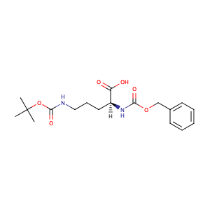 N-Cbz-N'-Boc-L-ornithine,CAS No. 7733-29-1.