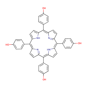 5,10,15,20-Tetrakis(4-hydroxyphenyl)porphyrin,CAS No. 51094-17-8.