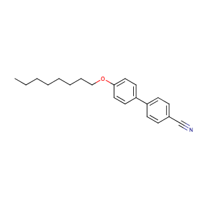 Octyloxycyanobiphenyl,CAS No. 52364-73-5.