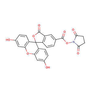 5(6)-Carboxyfluorescein N-succinimidyl ester（Incompletely Defined Substance）,CAS No. 117548-22-8.