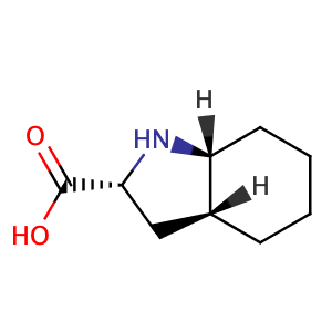rel-(2R,3aR,7aR)-Octahydro-1H-indole-2-carboxylic acid,CAS No. 80828-13-3.