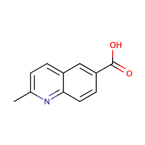 2-Methylquinoline-6-carboxylic acid,CAS No. 635-80-3.