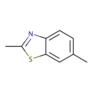 2,6-dimethylbenzothiazole,CAS No. 2941-71-1.