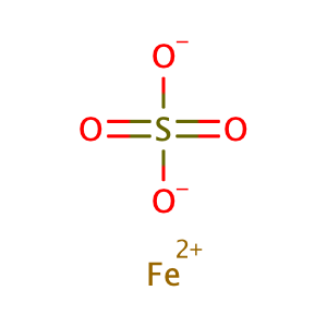 Sulfuric acid, iron(2+) salt (1:1),CAS No. 7720-78-7.