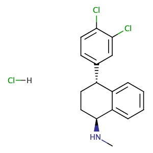 Sertraline hydrechloride,CAS No. 79617-99-5.