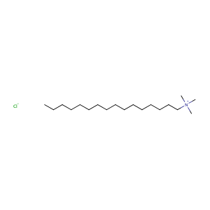 Hexadecyl trimethyl ammonium chloride,CAS No. 112-02-7.