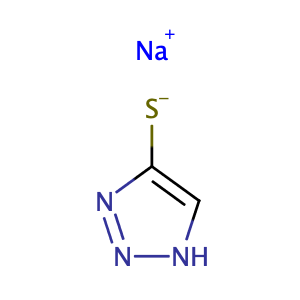 Sodium 1,2,3-triazole-5-thiolate,CAS No. 59032-27-8.