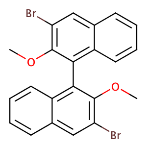 (Ra)-3,3-dibromo-2,2-dimethoxy-1,1-binaphthalene,CAS No. 75714-59-9.