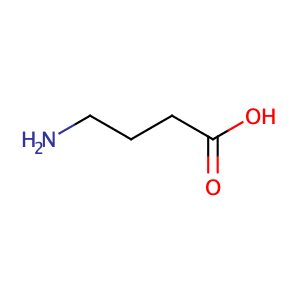 4-Aminobutyric acid,CAS No. 1956-12-2.