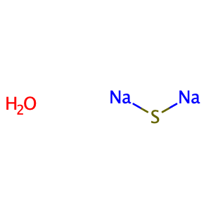 Sodium sulfide hydrate,CAS No. 27610-45-3.
