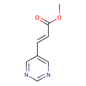 (E)-methyl 3-(pyrimidin-5-yl)acrylate,CAS No. 866621-24-1.