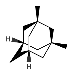 1,3-dimethyladamantane,CAS No. 702-79-4.