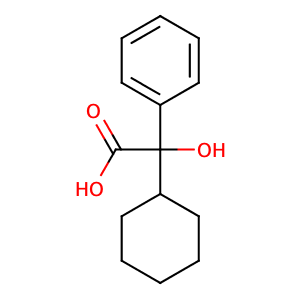 (-)-2-Cyclohexyl-2-hydroxy-2-phenylacetic acid,CAS No. 4335-77-7.