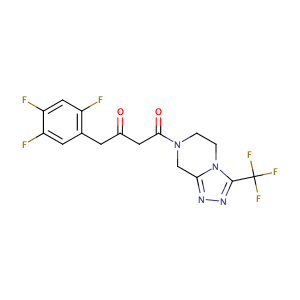 (2Z)-4-Oxo-4-[3-(trifluoromethyl)-5,6-dihydro-[1,2,4]triazolo[4,3-a]pyrazine-7(8H)-yl]-1-(2,4,5-trifluorophenyl)butan-2-one,CAS No. 764667-65-4.