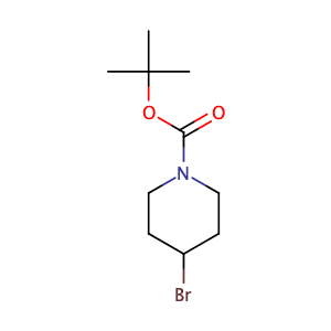 1-Boc-4-bromopiperidine,CAS No. 180695-79-8.