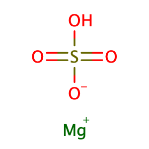 Magnesium sulfate,CAS No. 7487-88-9.