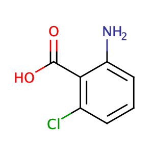 2-Amino-6-chlorobenzoic acid,CAS No. 2148-56-3.