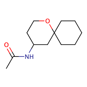 4-N-Acetylamino-1-oxaspiro[5.5]undecane,CAS No. 946051-14-5.
