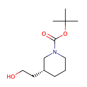 t-butyl (3R)-3-(2-hydroxyethyl)tetrahydropyridine-1(2H)-carboxylate,CAS No. 389889-62-7.