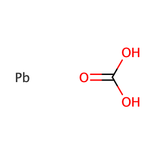 Lead(II) carbonate,CAS No. 598-63-0.
