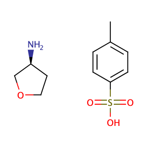 (S)-3-Aminotetrahydrofuran, p-Toluolsulfonat,CAS No. 104530-80-5.