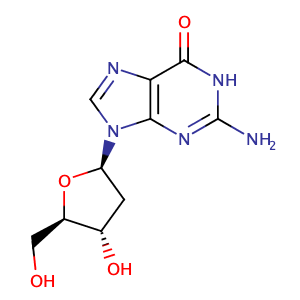 2'-deoxyguanosine,CAS No. 961-07-9.
