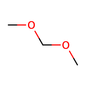 Dimethoxymethane,CAS No. 109-87-5.