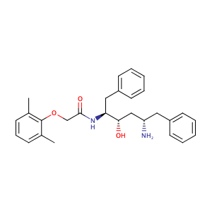 N-[(1S,2S,4S)-4-amino-2-hydroxy-5-phenyl-1-(phenylmethyl)pentyl]-2-(2,6-dimethylphenoxy)acetamide,CAS No. 192725-49-8.