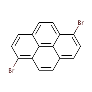 1,6-Dibromopyrene,CAS No. 27973-29-1.