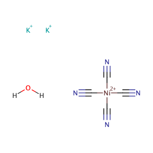 Nickelate(2-), tetrakis(cyano-κC)-, dipotassium, hydrate, (SP-4-1)- (9CI),CAS No. 339527-86-5.