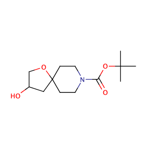 tert-butyl (3RS)-3-hydroxy-1-oxa-8-azaspiro[4.5]decane-8-carboxylate,CAS No. 240401-09-6.