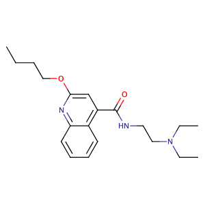 Cinchocaine,CAS No. 85-79-0.