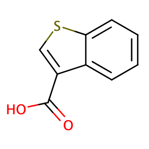 1-Benzothiophene-3-carboxylic acid,CAS No. 5381-25-9.