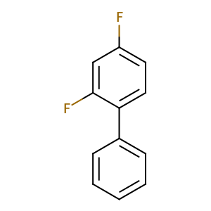 2,4-Difluorobiphenyl,CAS No. 37847-52-2.