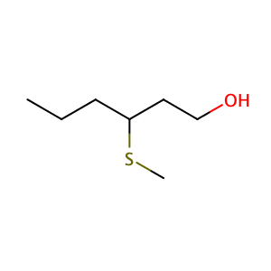 3-(Methylthio)-1-hexanol,CAS No. 51755-66-9.