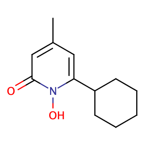Ciclopirox,CAS No. 29342-05-0.