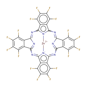 zinc perfluorophthalocyanine,CAS No. 31396-84-6.