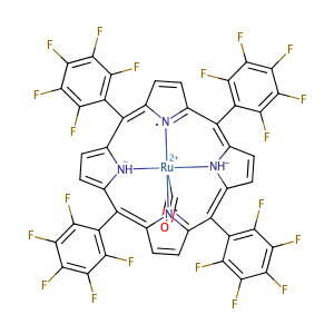 carbonyl(5,10,15,20-tetrakis(pentafluorophenyl)porphyrinato)ruthenium(II),CAS No. 171899-61-9.