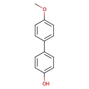 4-Hydroxy-4\'-methoxybiphenyl,CAS No. 16881-71-3.