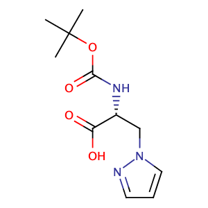Boc-3-(1-Pyrazolyl)-D-alanine,CAS No. .